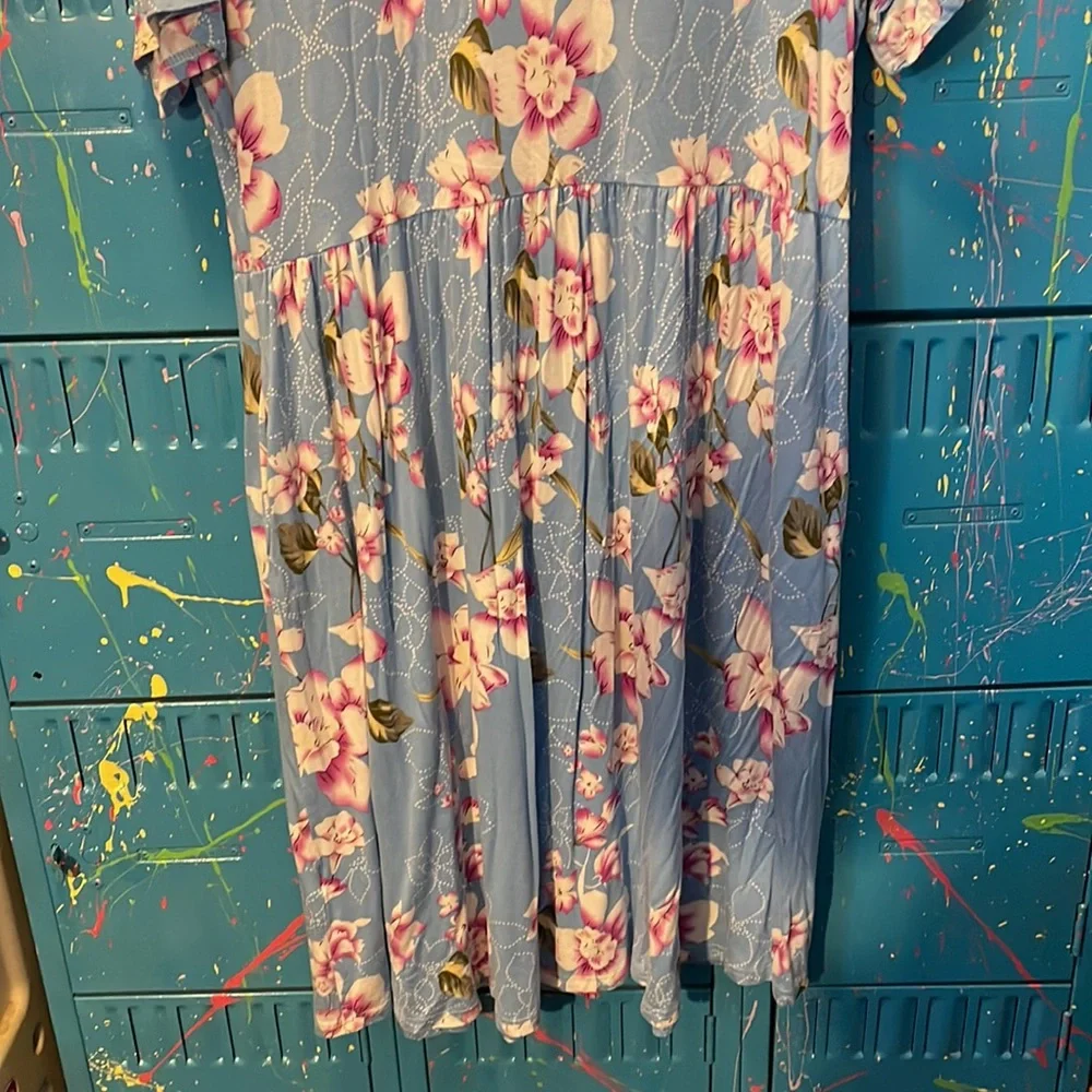 DB MOON floral Dress. 3XL. CL03 - Picture 10 of 10
